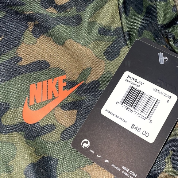 Nike 2-Piece Set Olive/Camouflage - Picture 6 of 6